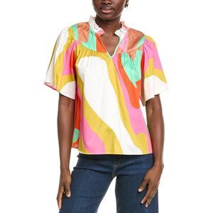 Crosby By Mollie Burch Womens  Mattie Top, Red